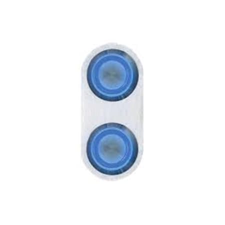 Autoloc Power Accessories Daytona Billet Switch With Blue Led Illumination - Single Switch 12545